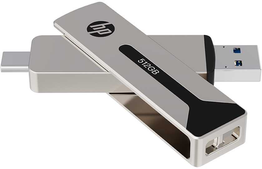 HP 512 GB USB-C/A 3.2 atmintinė
