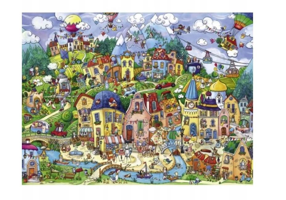 „Heye“ dėlionė 1000 vienetų „Happy City“ (29744)