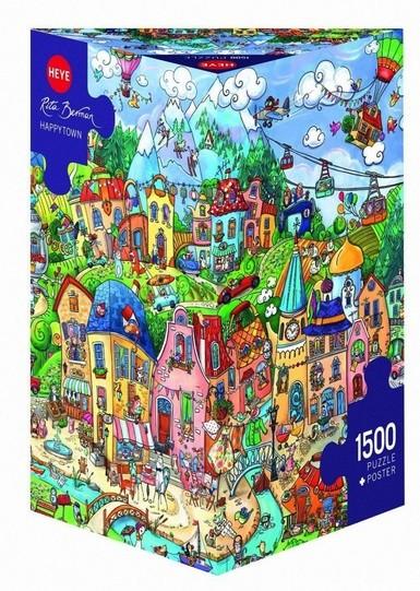 „Heye“ dėlionė 1000 vienetų „Happy City“ (29744)