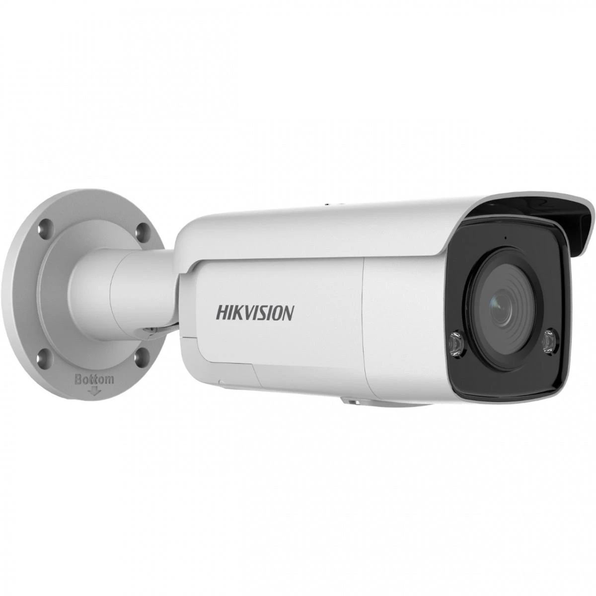 Hikvision | IP kamera maitinama DARKFIGHTER | DS-2CD2T46G2-ISU/SL F2.8 | Kulka | 4 MP | 2,8 mm | Maitinimas per Ethernet (PoE) | IP67 | H.265+ | Micro SD/SDHC/SDXC, maks. 256 GB | Baltas