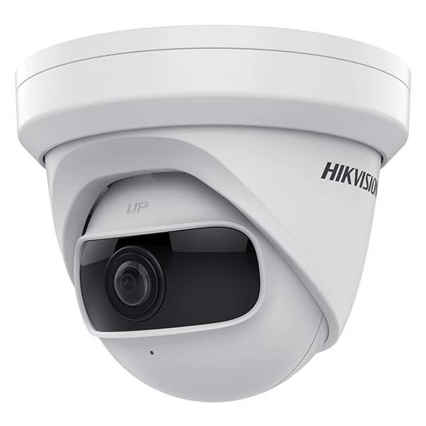 Hikvision IP kamera DS-2CD2345G0P-I F1.68 Dome, 4 MP, 1.68mm/F2.0, Maitinimas per Ethernet (PoE), H.264+, H.265+, Micro SD, maks. 256 GB