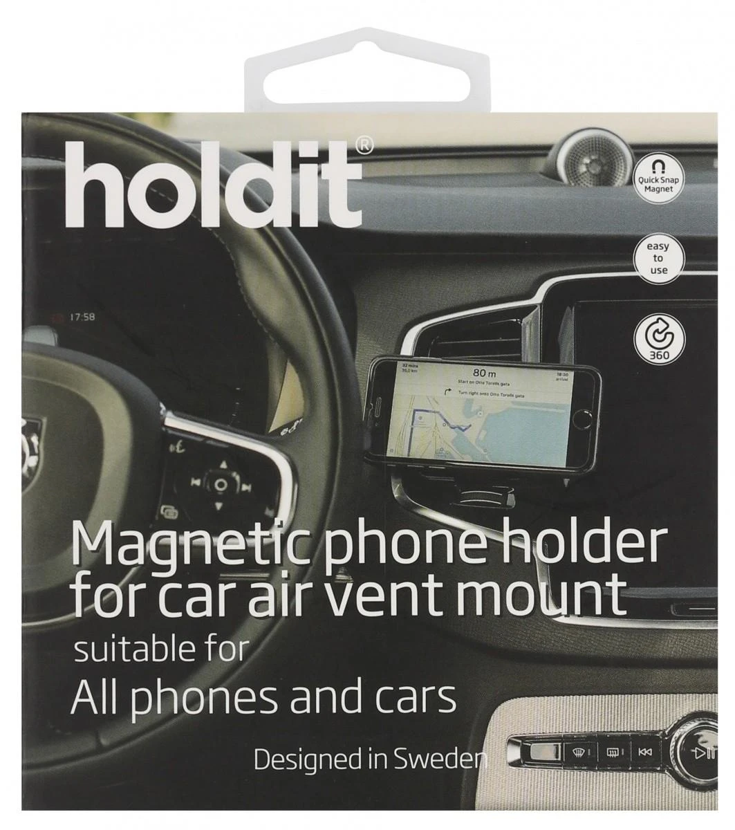 Holdit Magnetic automobilio laikiklis Mygtukas 612682