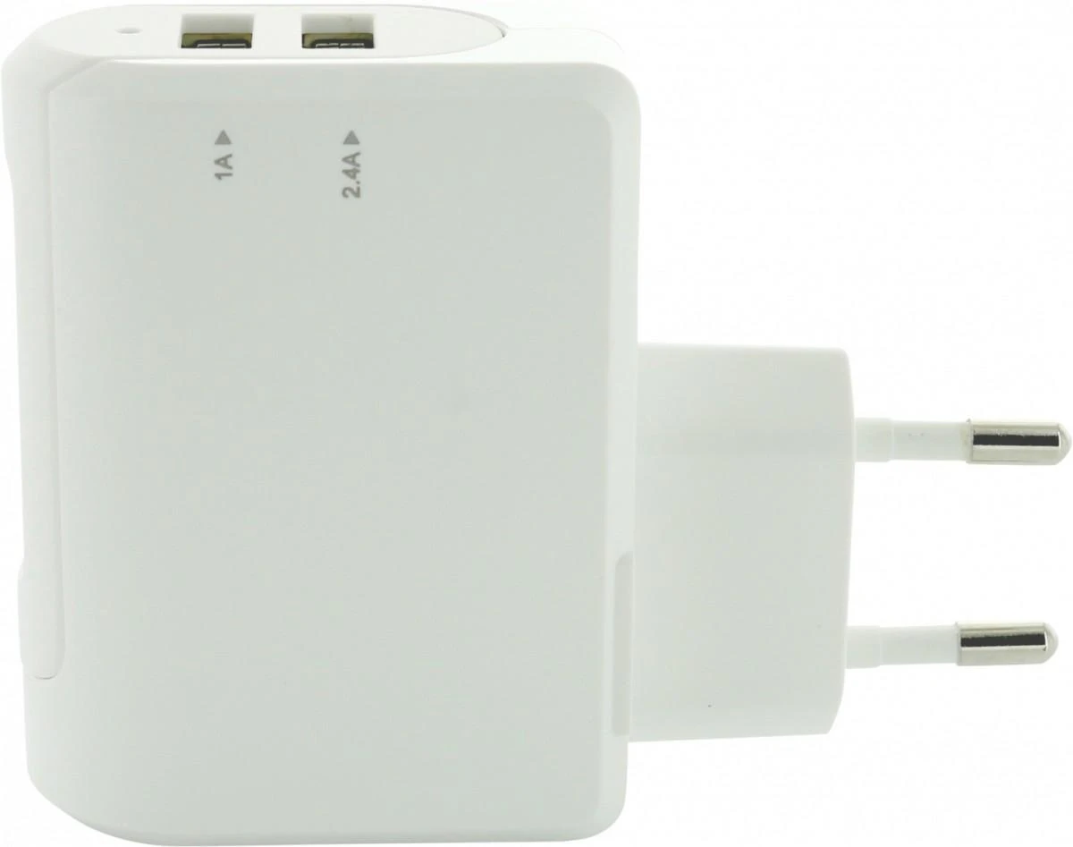 Holdit 2x USB-A 3,4 A įkroviklis (611738)