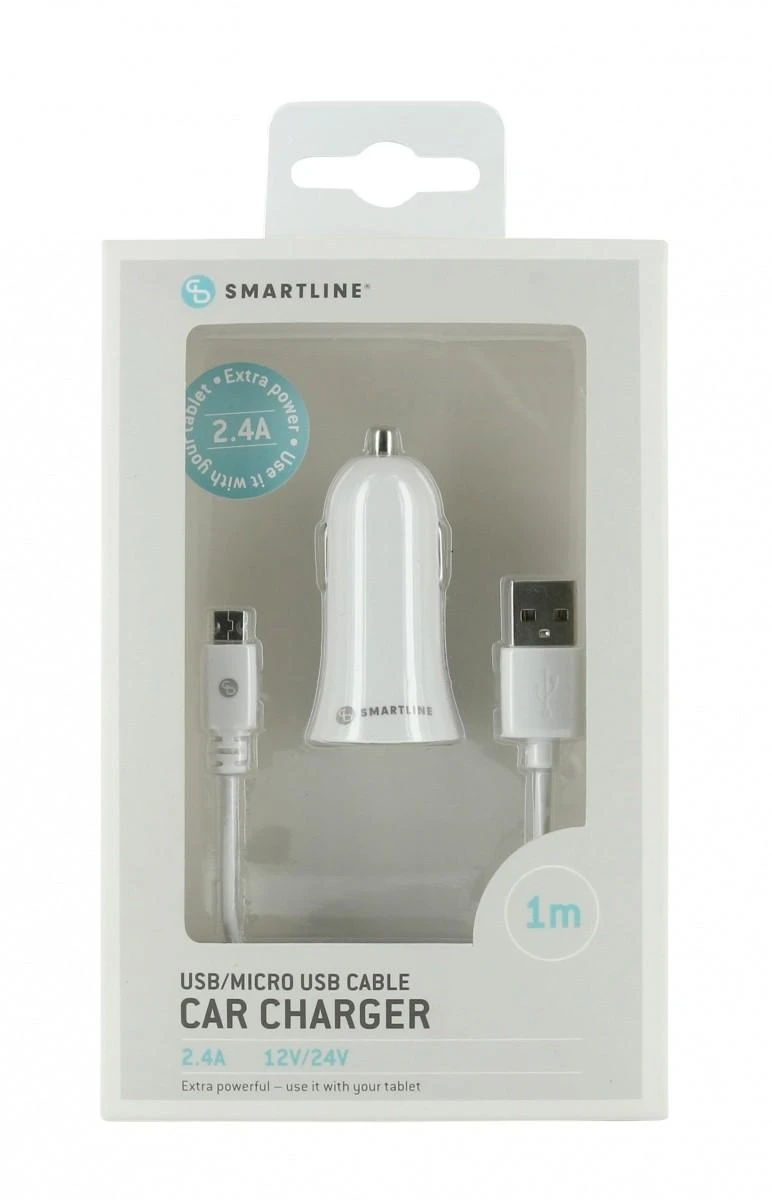 Įkroviklis Holdit Smartline 1x USB-A 2.4 A (611732)
