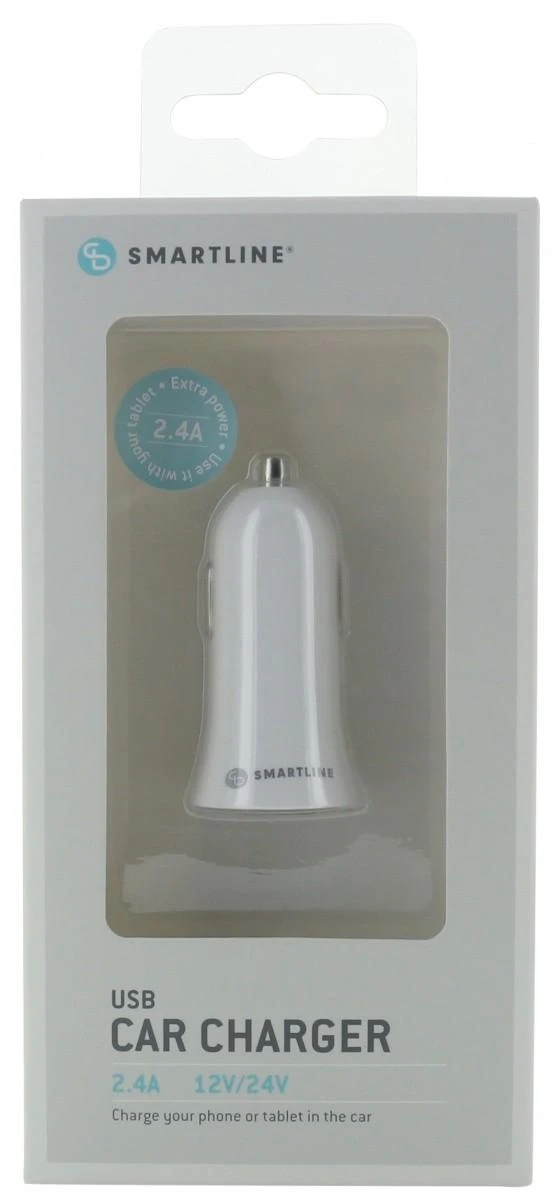 Įkroviklis Holdit Smartline 1x USB-A 2.4 A (611727)