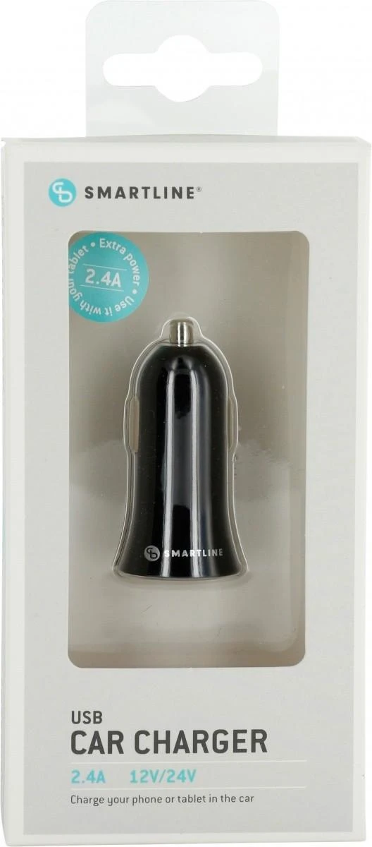 Įkroviklis Holdit Smartline 1x USB-A 2.4 A (612262)