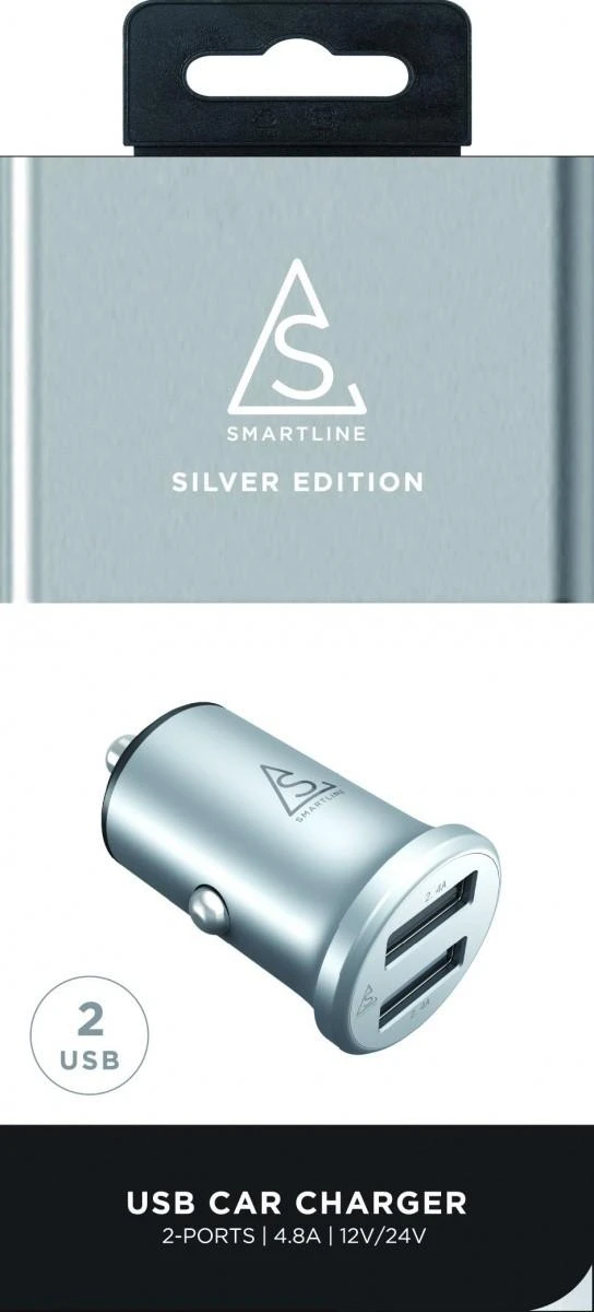 Holdit Smartline 2x USB-A 4,8 A įkroviklis (613353)