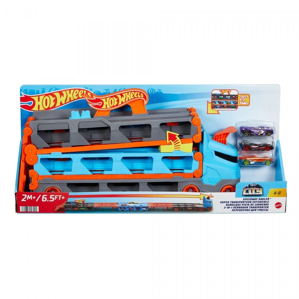 Mattel „Hot Wheels“ traktorius su kompresoriumi (Sioc)