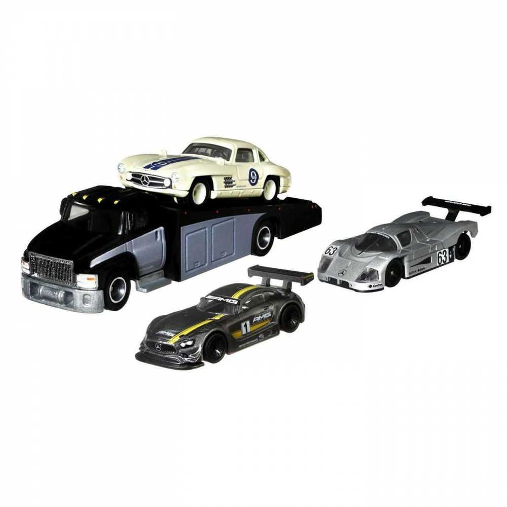 Mattel Žaislinis Hot Wheels Premium rinkinys Leno garažas HKC17