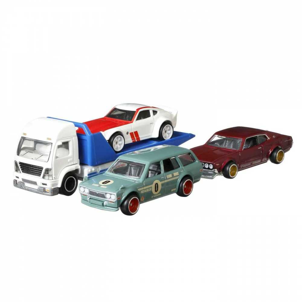 Mattel Žaislinis Hot Wheels Premium rinkinys Leno garažas HKC17