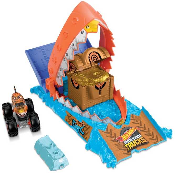 Mattel *****HW Monster Trucks Wyzwanie rekina HTP17 /3