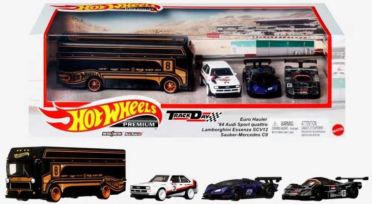 Mattel Žaislinis automobilis Hot Wheels Premium Real Riders rinkinys HRT51