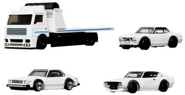 Mattel Žaislinis automobilis Hot Wheels Premium Real Riders rinkinys HRT51