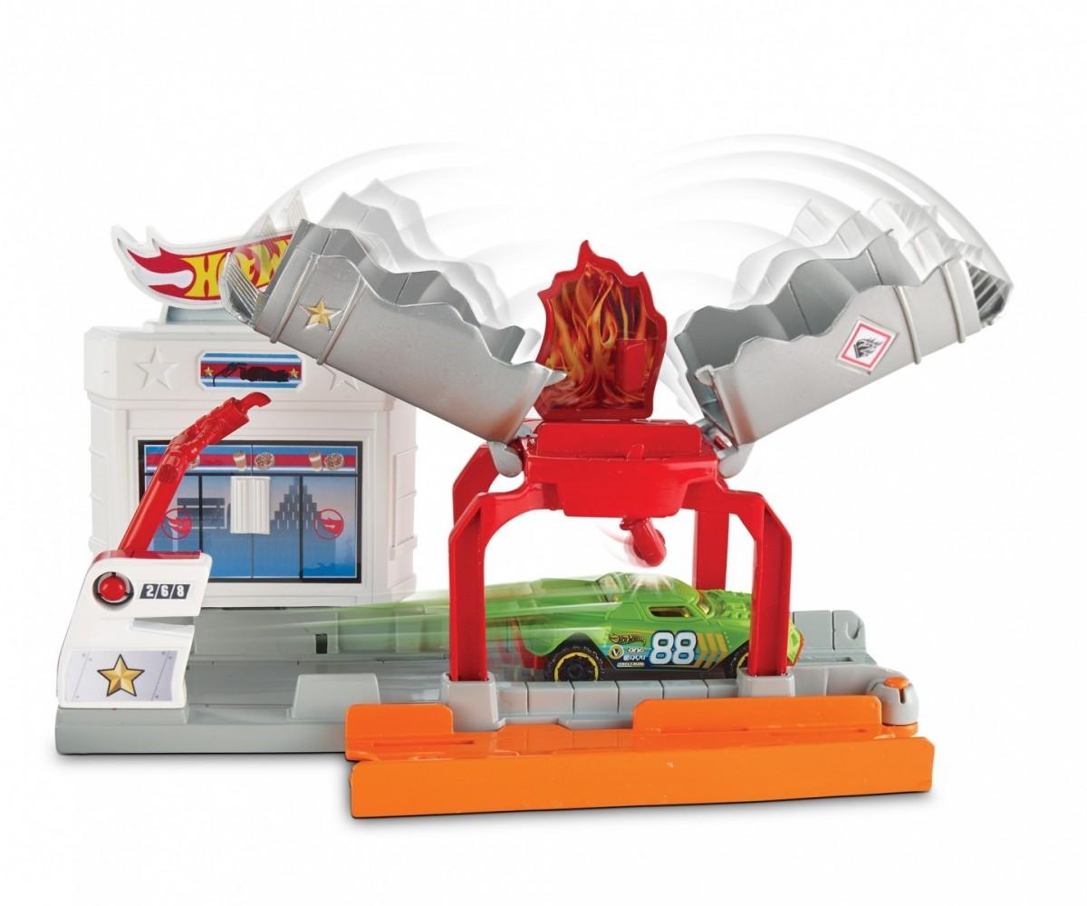 Mattel Žaislinis Hot Wheels automobilis gaisras stotyje FJN36