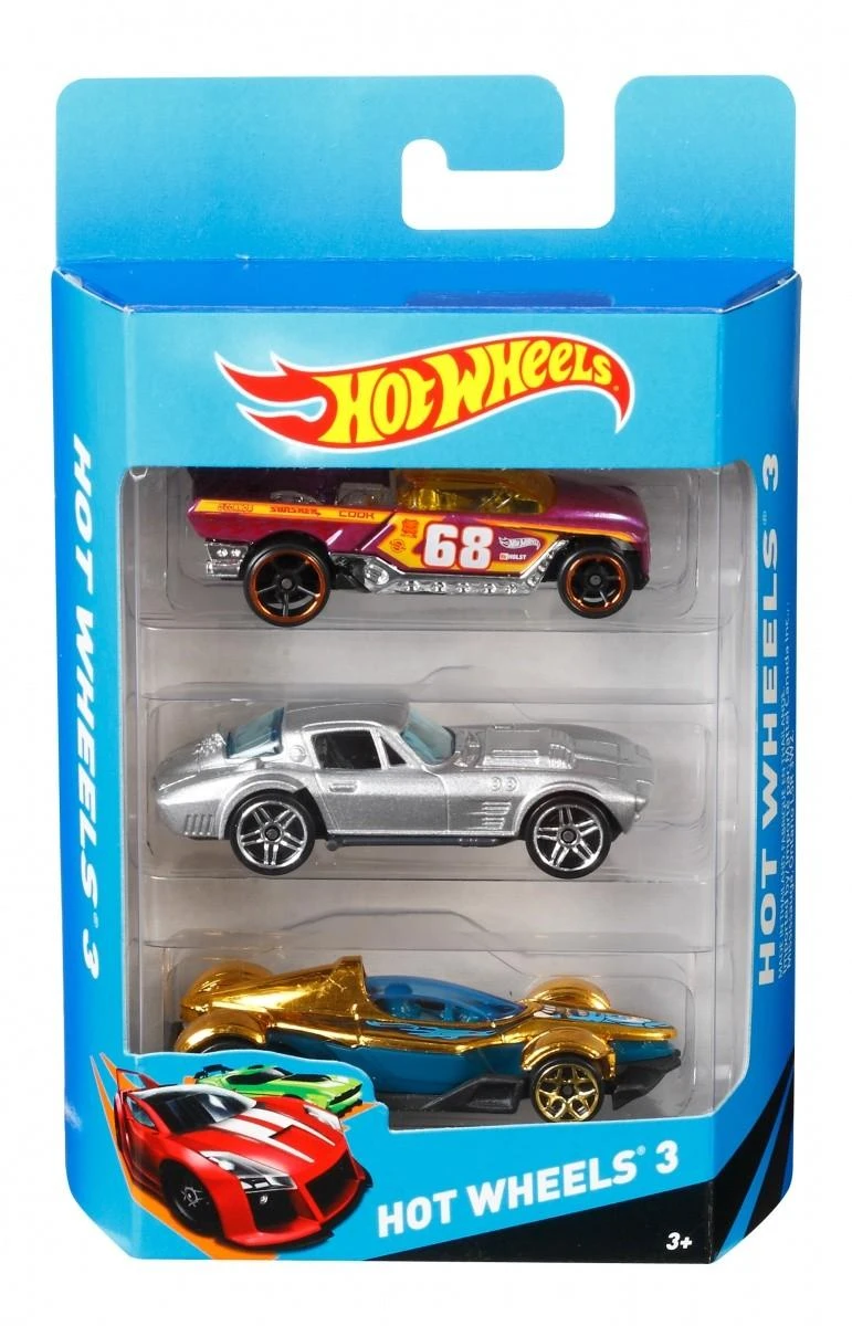 Mattel HOT WHEELS trijų automobilių rinkinys, K5904