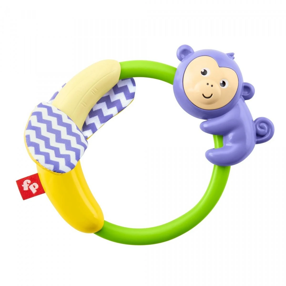 Fisher Price, Fisher Price, Beždžionėlė, Barškutis, Unisex, 3+ mėnesių