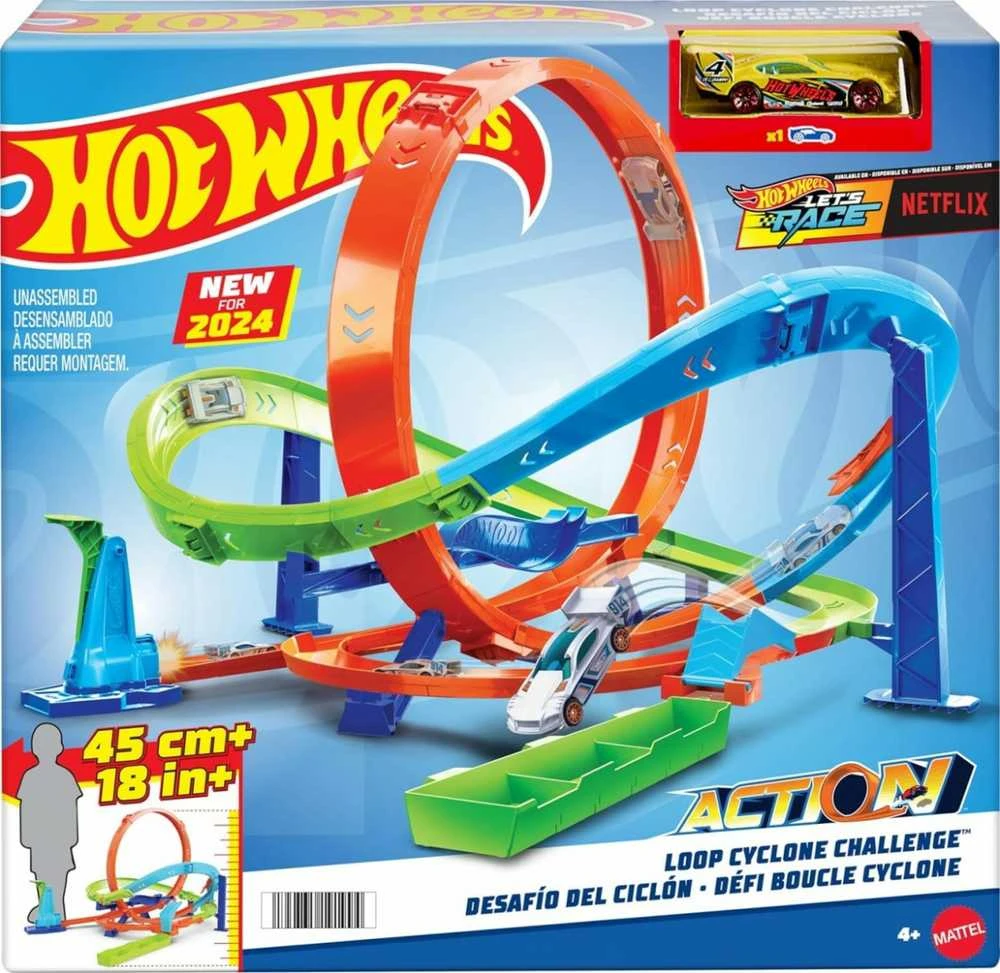 Žaislinė trasa Hot Wheels Mattel HW „Ekstremalios kilpos“