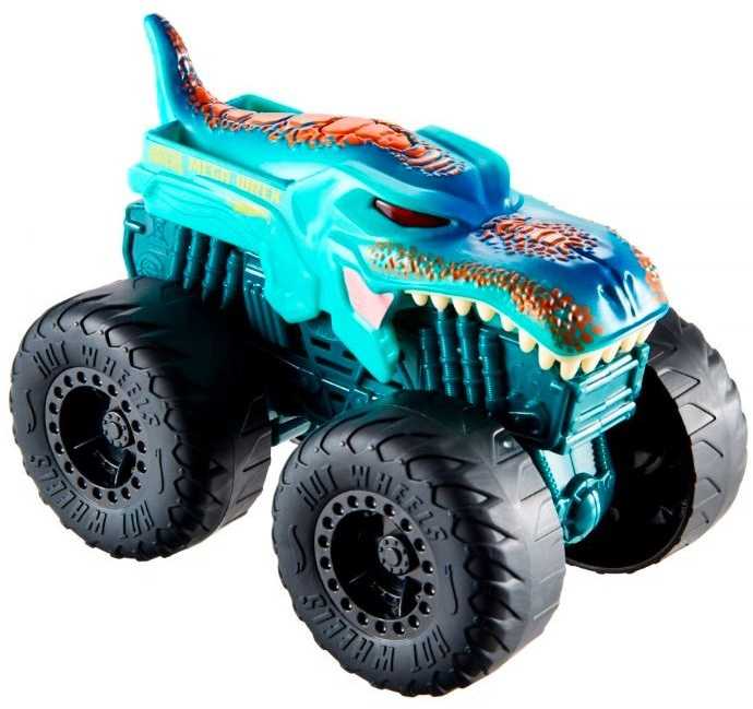 Mattel Monster Trucks žaislinis automobilis Hot Wheels Roarin' Wreckers 1:43