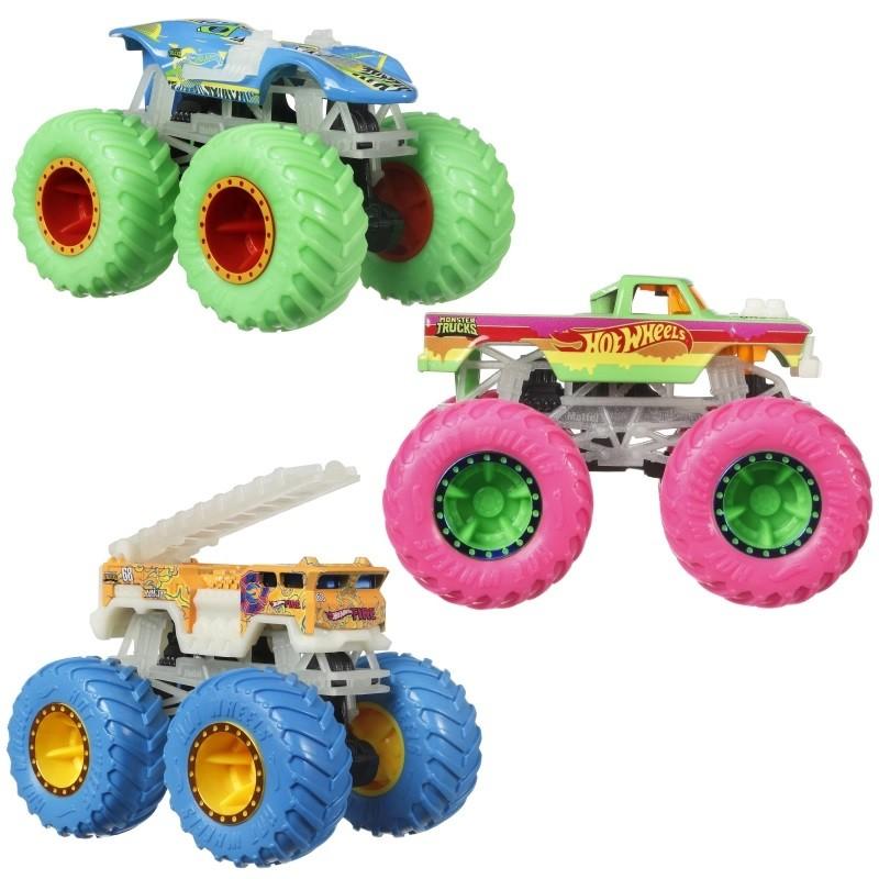 Mattel Hot Wheels džipas šviečiantis tamsoje