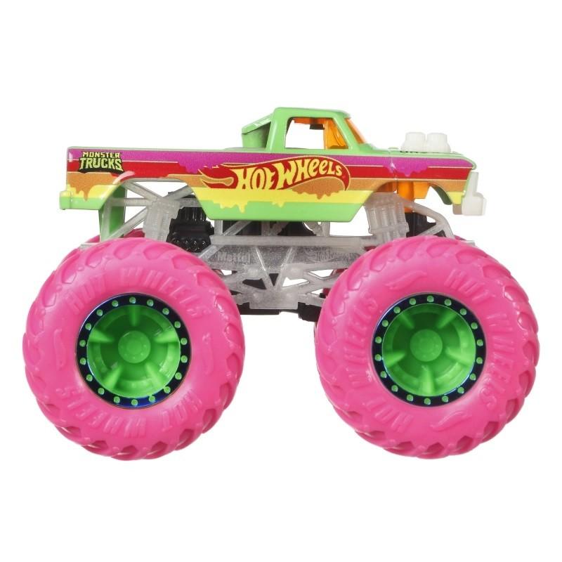 Mattel Hot Wheels džipas šviečiantis tamsoje