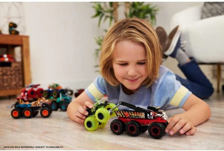 Mattel HOT WHEELS MONSTER TRUCKS 1:64 mastelio džipai (HWN86)