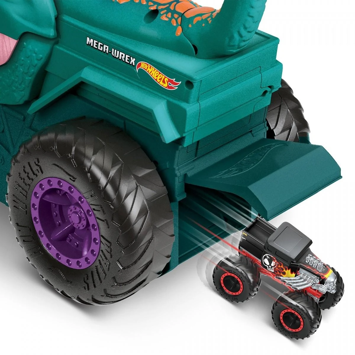 „Hot Wheels“ monstrų sunkvežimių automobilis „Chompin Mega-Wrex GYL13“