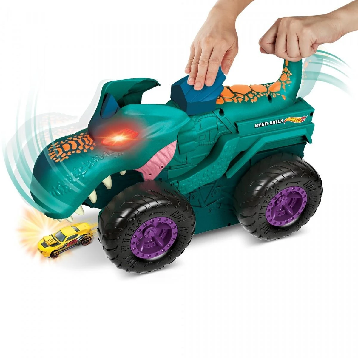 „Hot Wheels“ monstrų sunkvežimių automobilis „Chompin Mega-Wrex GYL13“