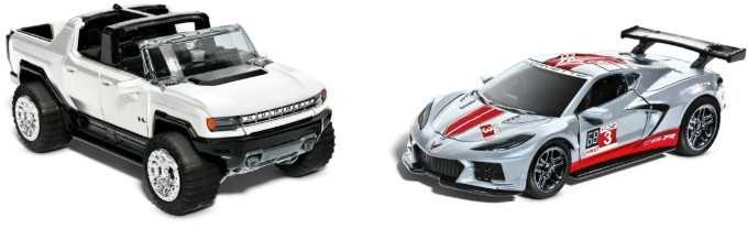Mattel Žaisliniai Hot Wheels traukiami lenktyniniai automobiliai 2 vnt
