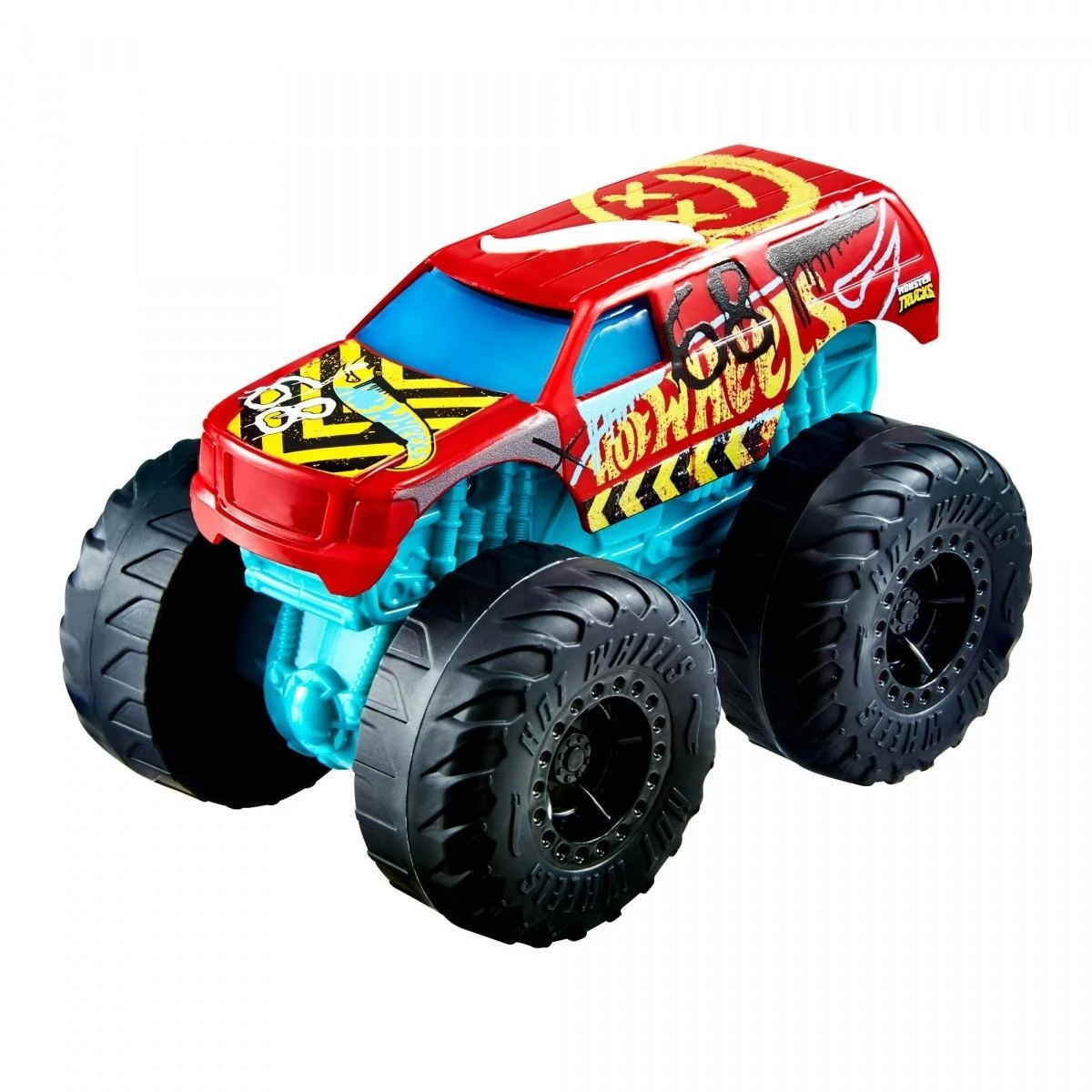 HOT WHEELS MONSTR TRUCK automobilis Roarin Wreckers Demo Derby CU Funct II