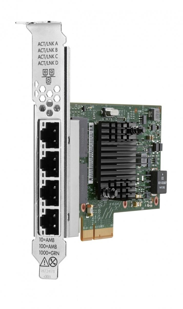 Hp Enterprise Hewlett Packard (HP) Karta jungiama į tinklą HPE 1GBE 4P BASE-T I350-T4 AD STOCK