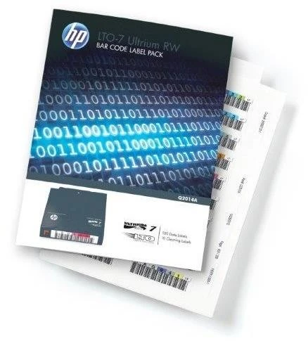 Hewlett Packard (HP) Etikėtės HPE Q2014A LTO7 Ultrium Barcode