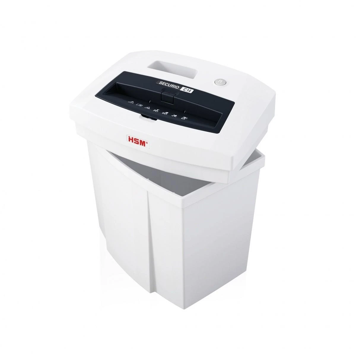 HSM 2250111 HSM Securio C14 - juostelės 3,9 mm / 10-12 lapų 80 g / 20 l šiukšliadėžė