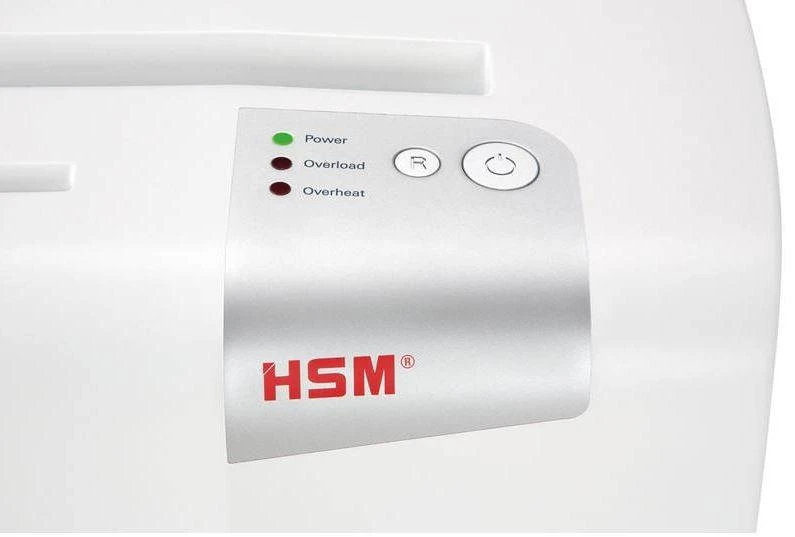 HSM Shredstar S10 valdymo skydelis