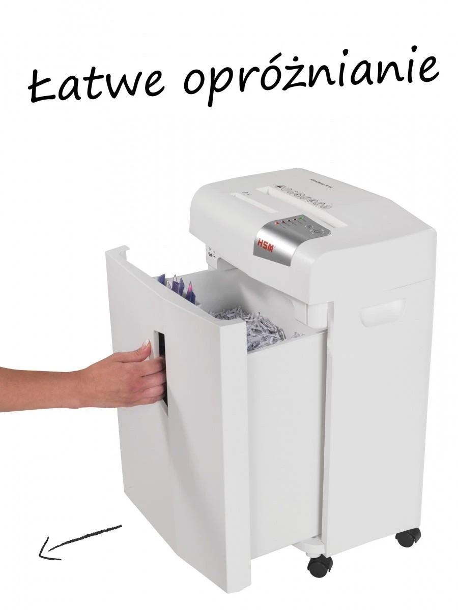 HSM 1030121 HSM Shredstar X15 - skersinis pjovimas 4,0x37 mm / 13 lapų 80 g / 26 l šiukšliadėžė / P-4