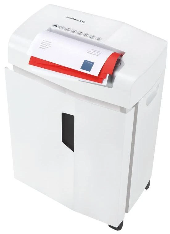 HSM 1030121 HSM Shredstar X15 - skersinis pjovimas 4,0x37 mm / 13 lapų 80 g / 26 l šiukšliadėžė / P-4