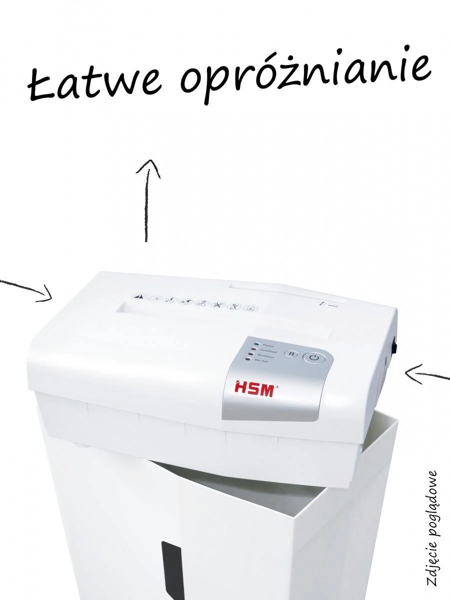 HSM 1044121 HSM Shredstar X8 - skersinis pjūvis 4,5x30mm/ 8 lakštai 80 g/ 18 l šiukšliadėžė/ P-4
