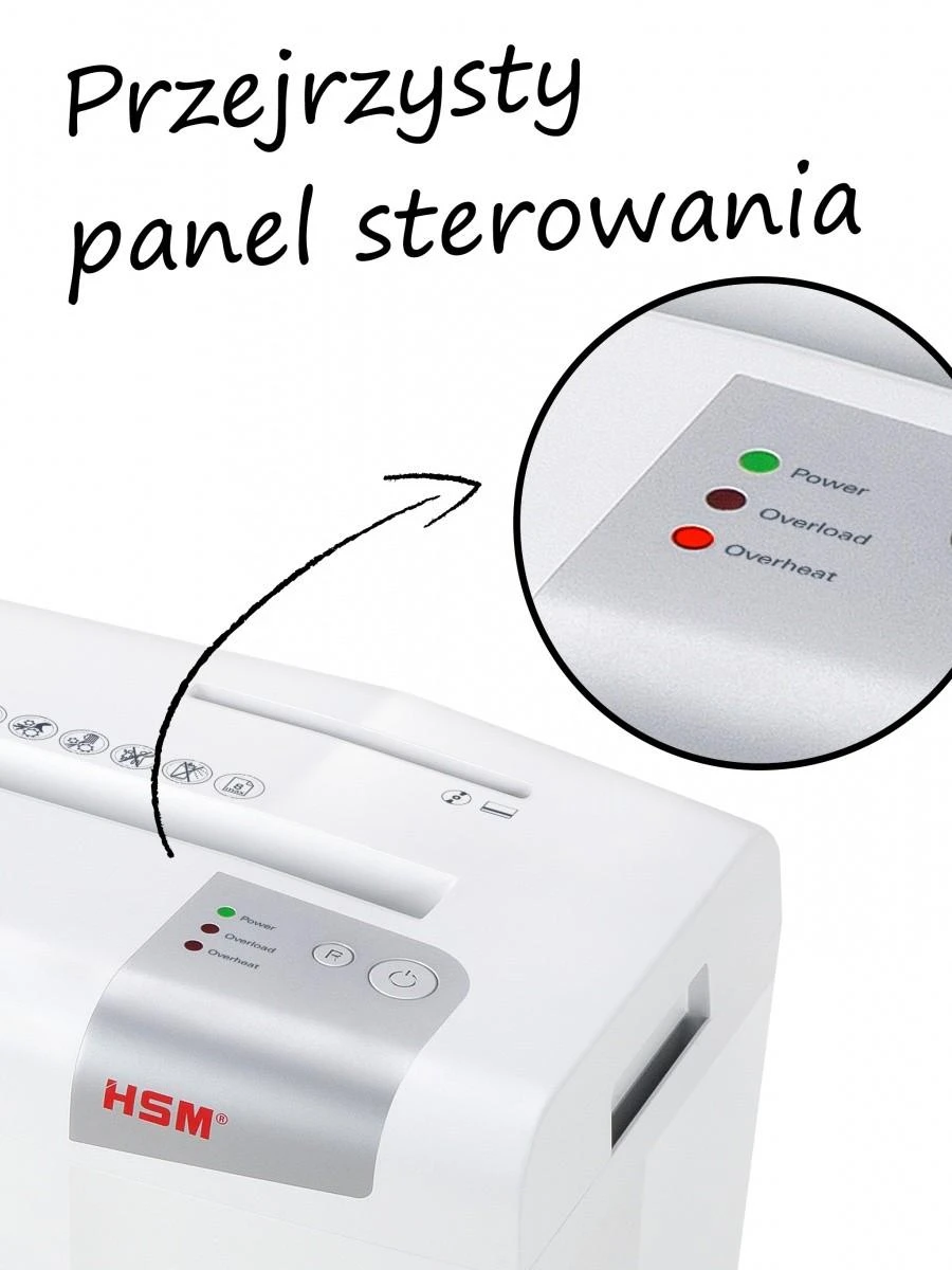 HSM 1044121 HSM Shredstar X8 - skersinis pjūvis 4,5x30mm/ 8 lakštai 80 g/ 18 l šiukšliadėžė/ P-4