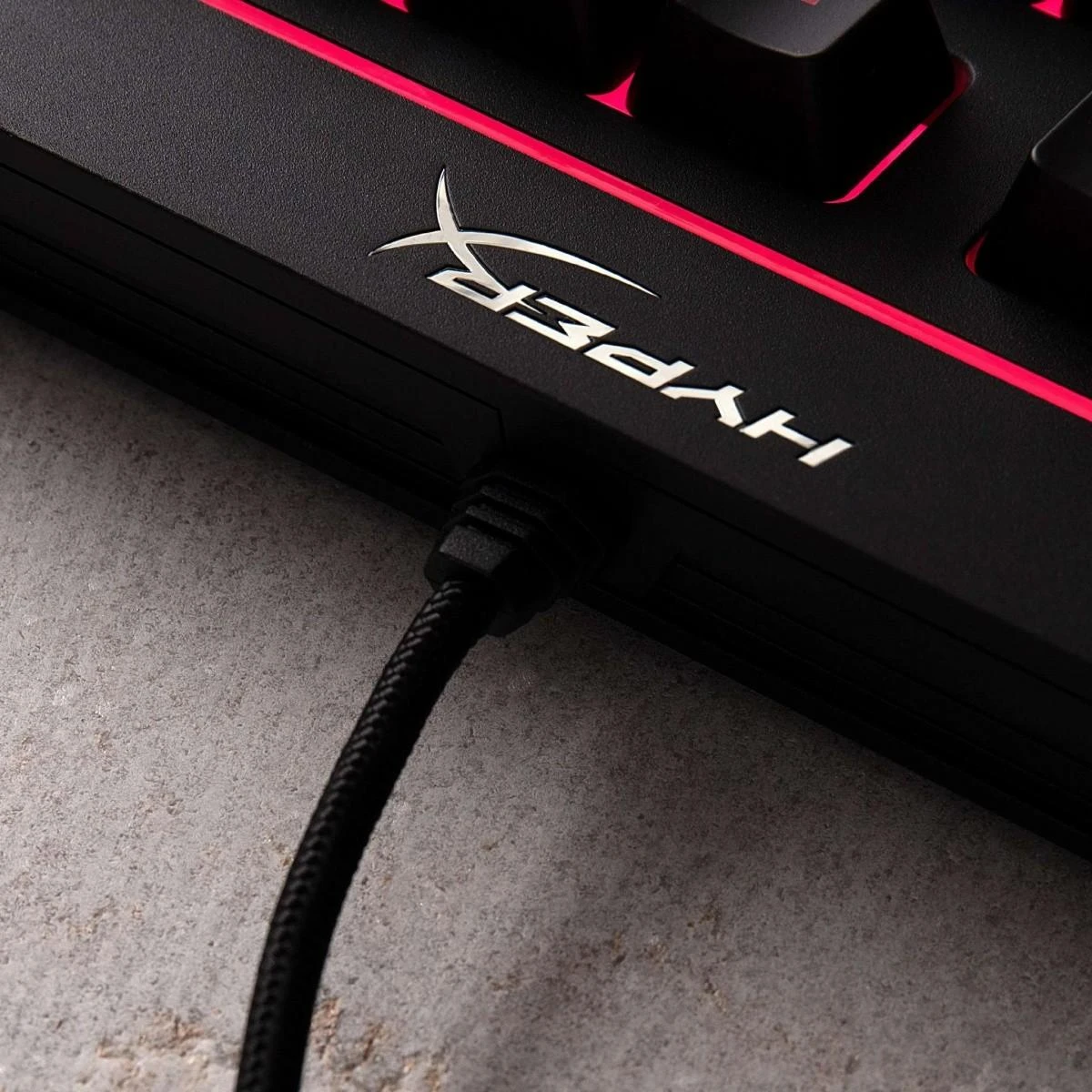 HyperX Alloy Core RGB Membraninė žaidimų klaviatūra, US išdėstymas, su pašvietimu