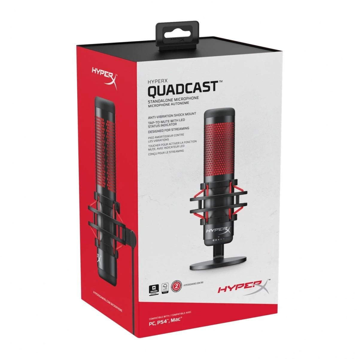 HyperX QuadCast - USB Kondensatorinis Mikrofonas