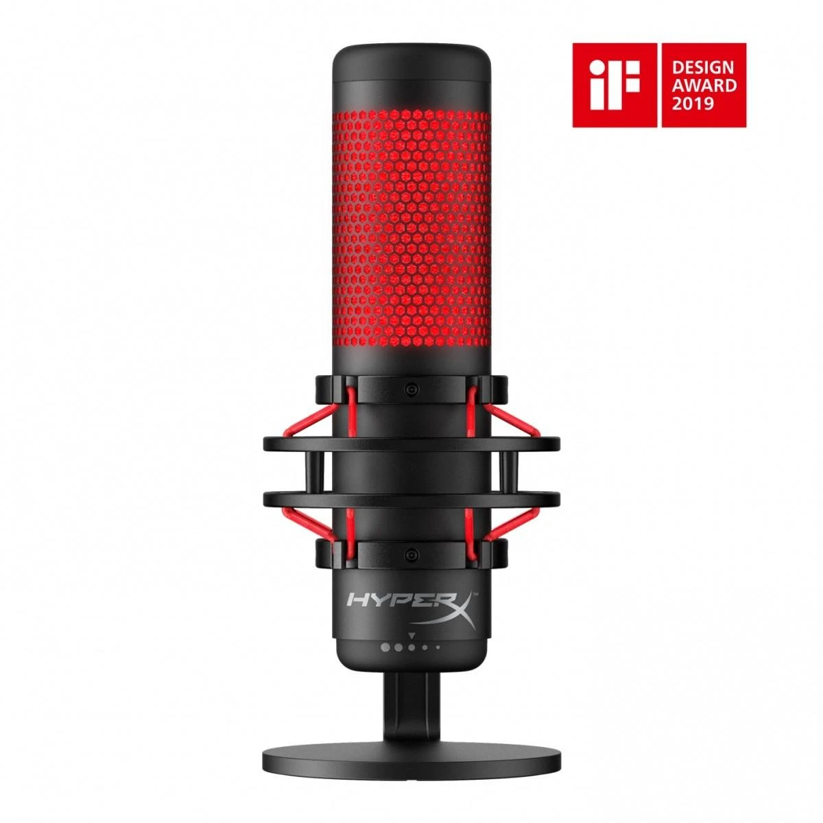 HyperX QuadCast - USB Kondensatorinis Mikrofonas, modelis - ‎HX