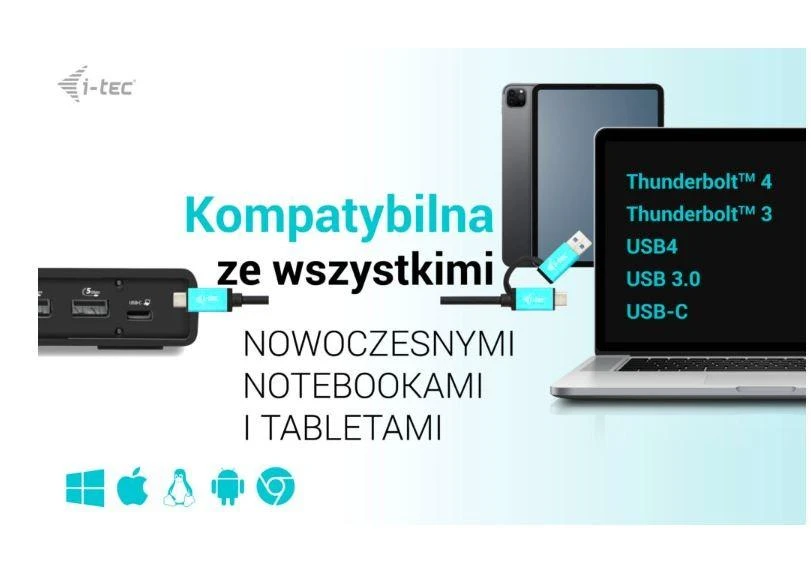 I-TEC dokavimo stotelė sujungimo pavyzdys