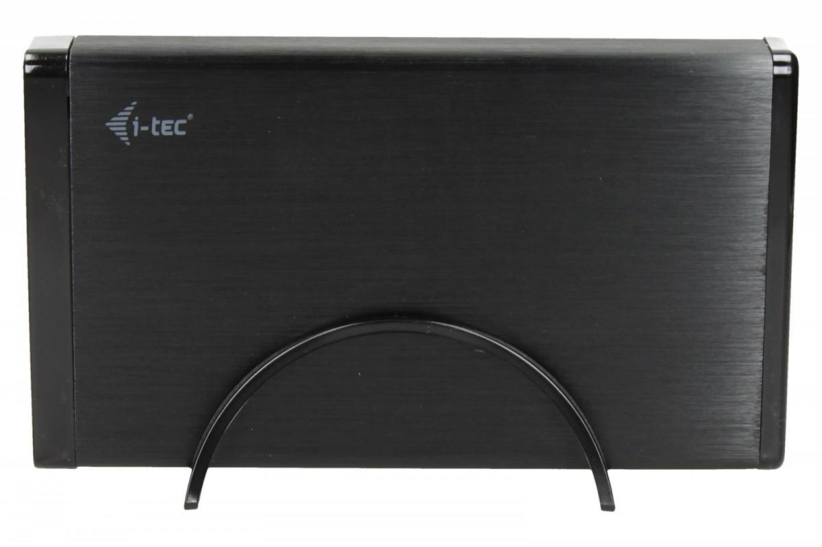 Serveris I-tec MYSAFE35U401 saugojimo diskų korpusas 3.5" HDD korpusas Juoda, Metalinis