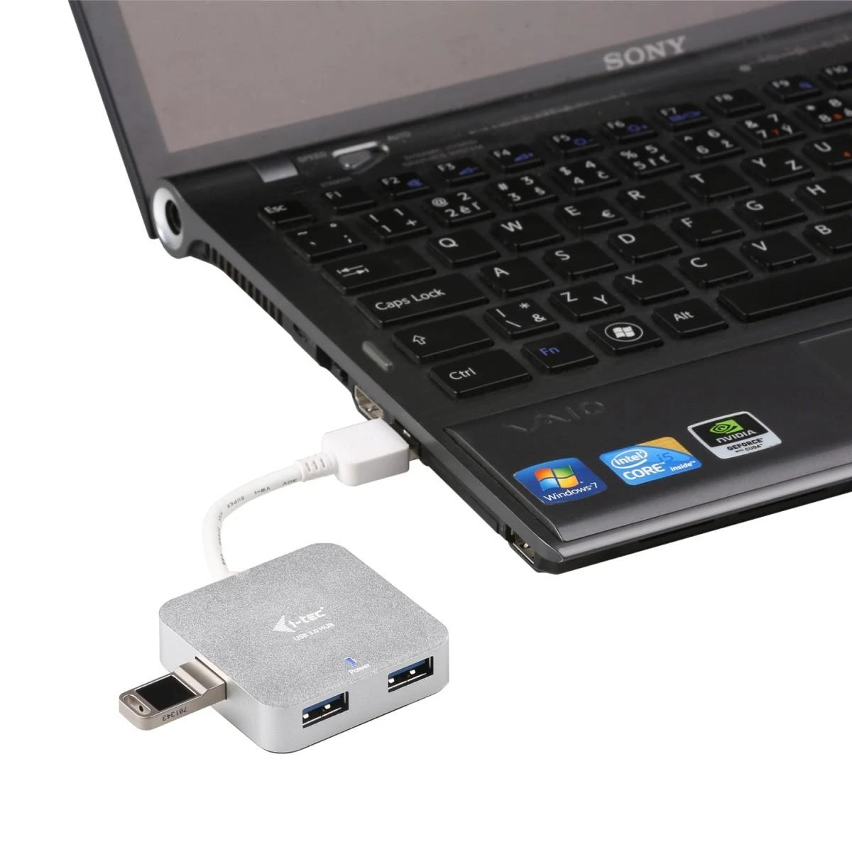 Šakotuvas i-tec USB 3.0 Metal Passive HUB 4 Port