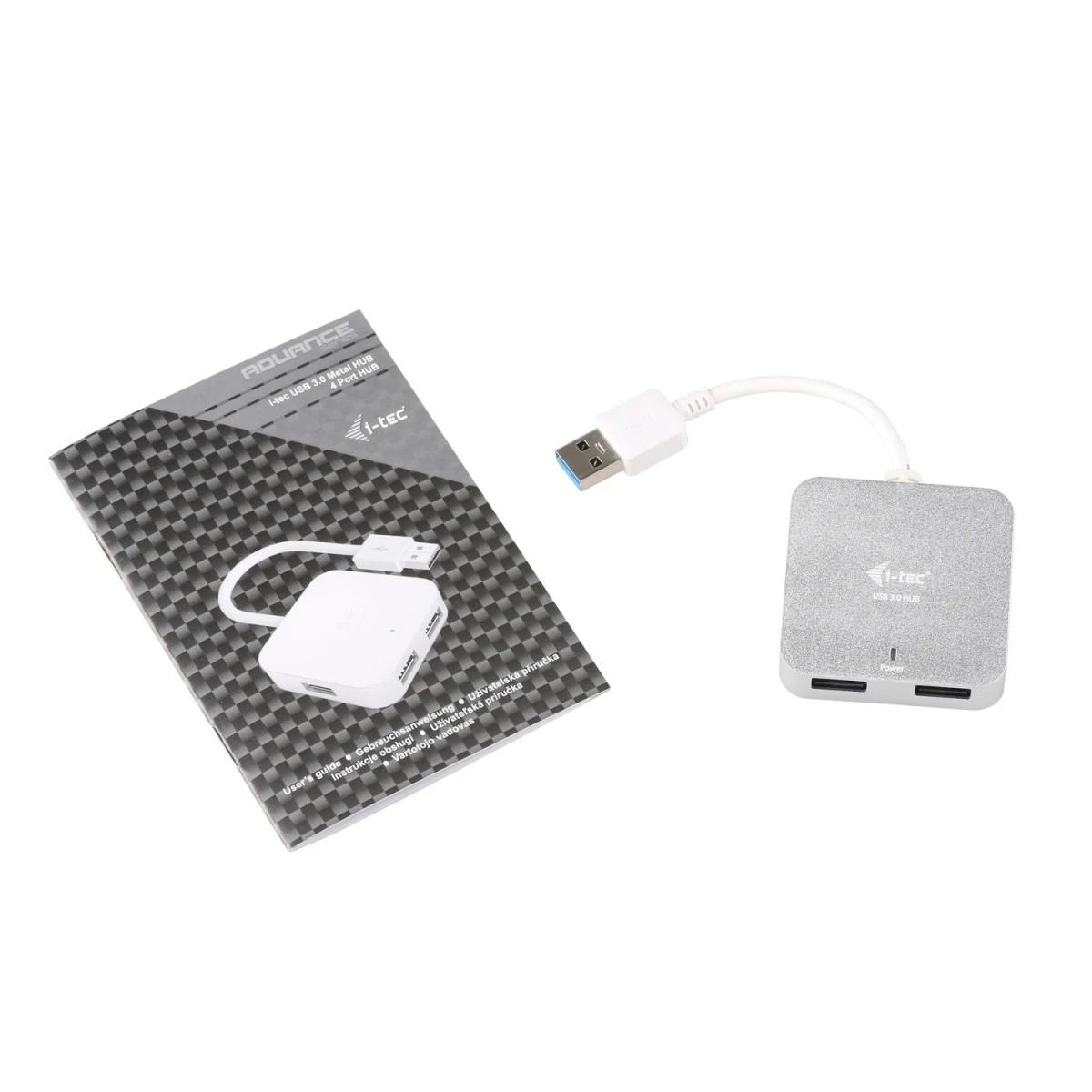 Šakotuvas i-tec USB 3.0 Metal Passive HUB 4 Port