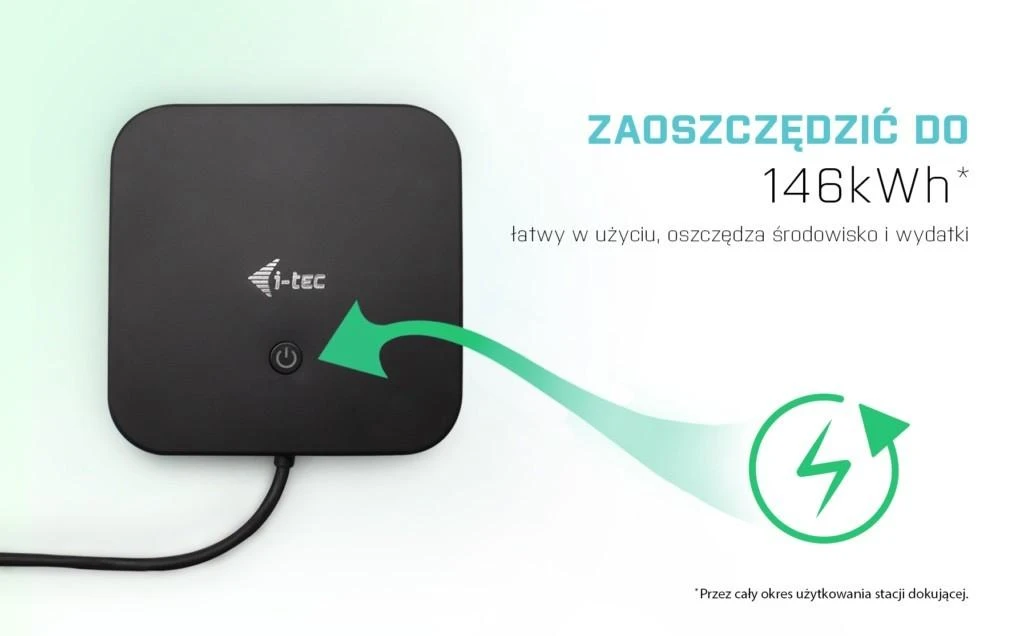 I-TEC USB-C Dual Ekranas MST DS 1x DP 1x HDMI 1x GLAN 3x USB 3.0 2xUSB 2.0 1xUSB-C-Datei 1xGarso / mikrofono lizdas 1x65W USB-C PD + įkroviklis 77W