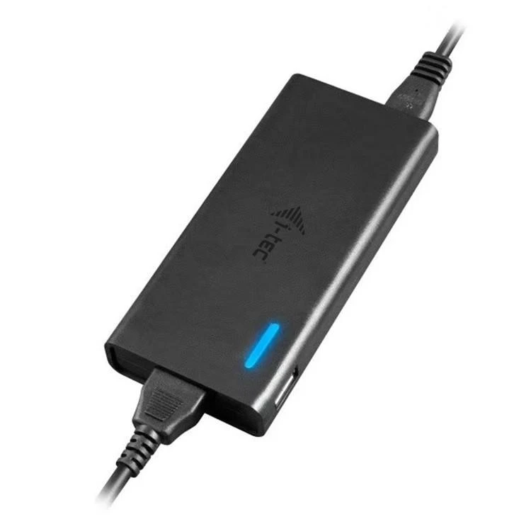 i-tec USB šakotuvas su šviečiančiu mėlynu indikatoriumi