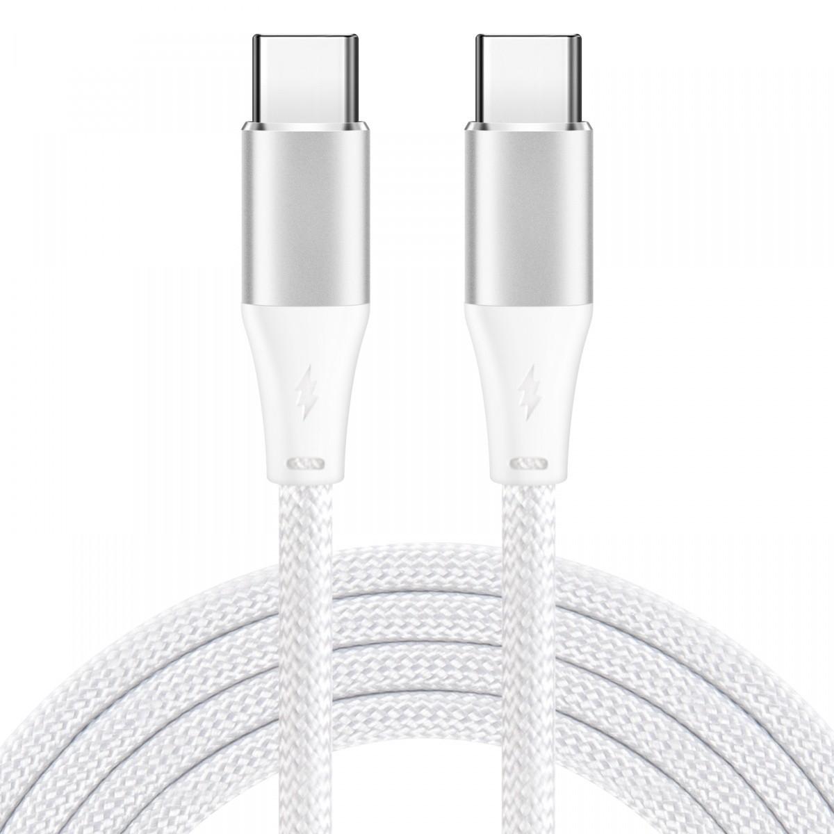 IBOX USB-C KABELAS 60W 1M Baltas
