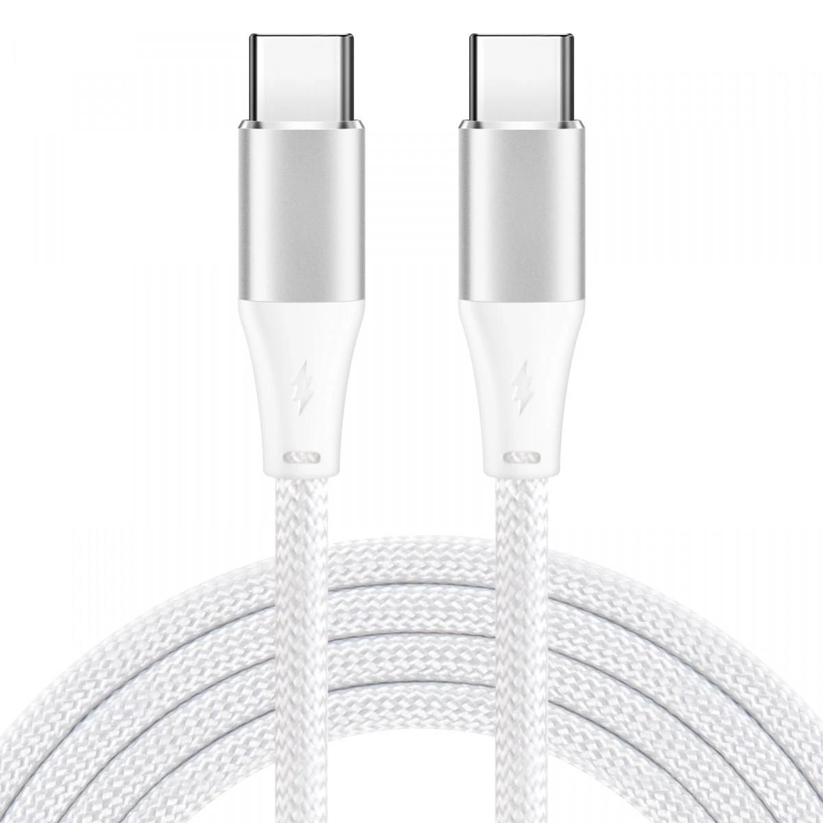 IBOX USB-C KABELAS 60W 2M Baltas