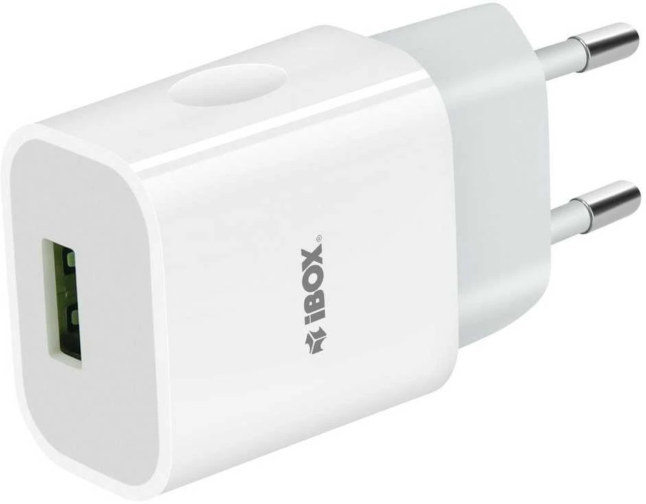 Maitinimo pakrovėjas iBOX C-41 USB 2A, 1 USB prievadas, microUSB laidas, Baltas