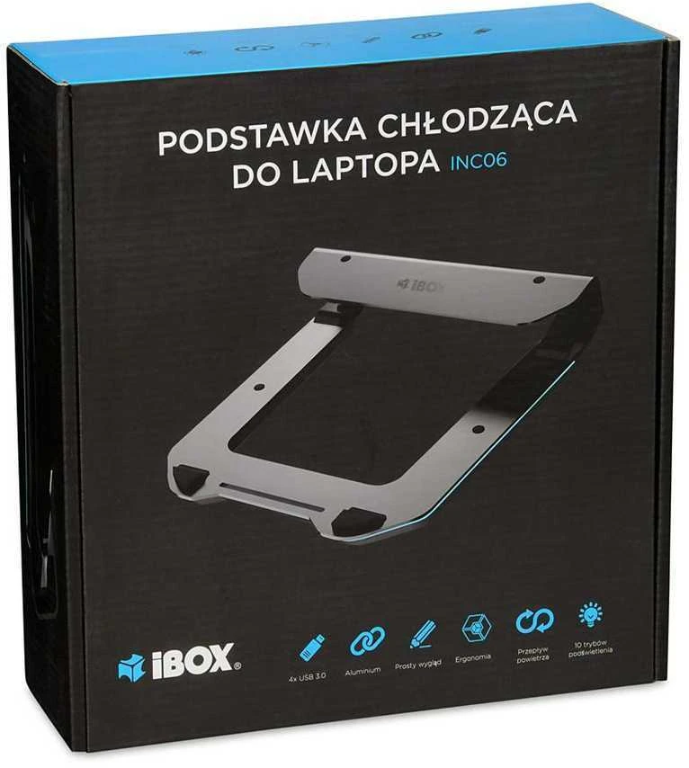 IBOX NC06 AUSINIMO STOVAS, SKIRTAMS kompiuteriams iki 17,3 colio